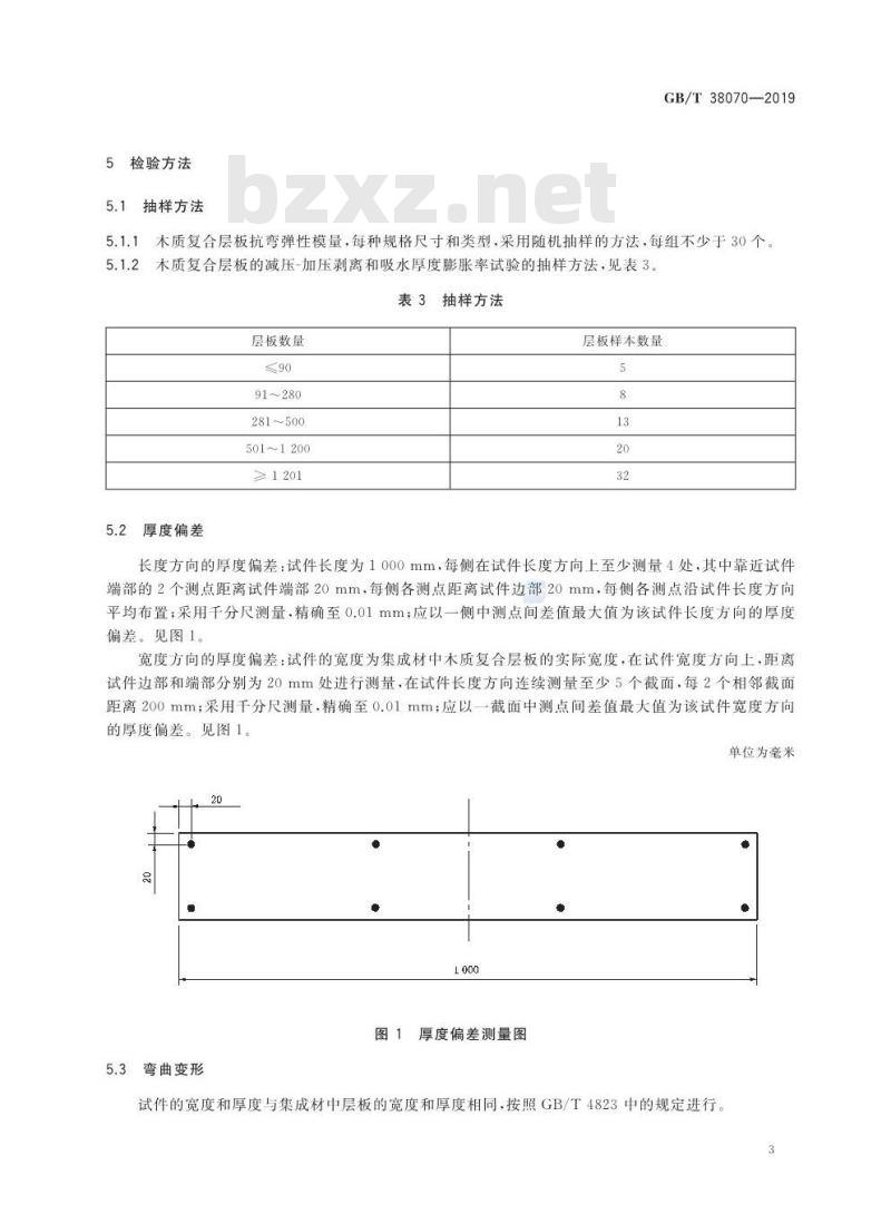 GB/T 38070-2019 结构用集成材木质复合层板