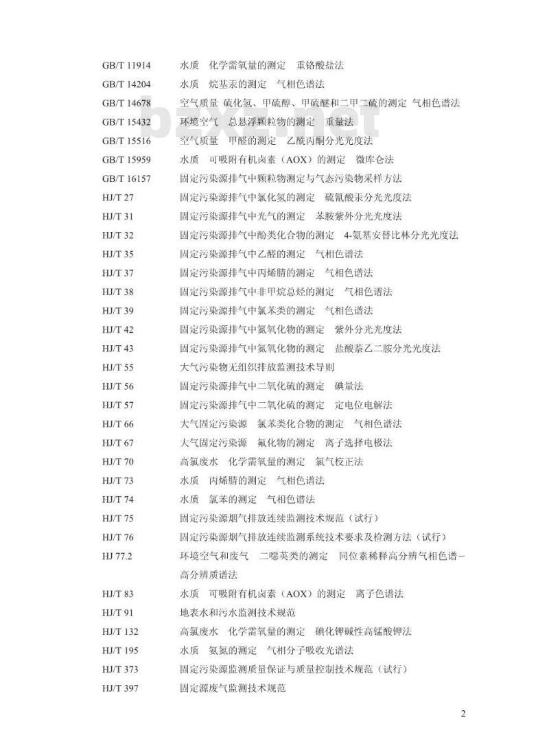 GB 31572-2015 合成树脂工业污染物排放标准