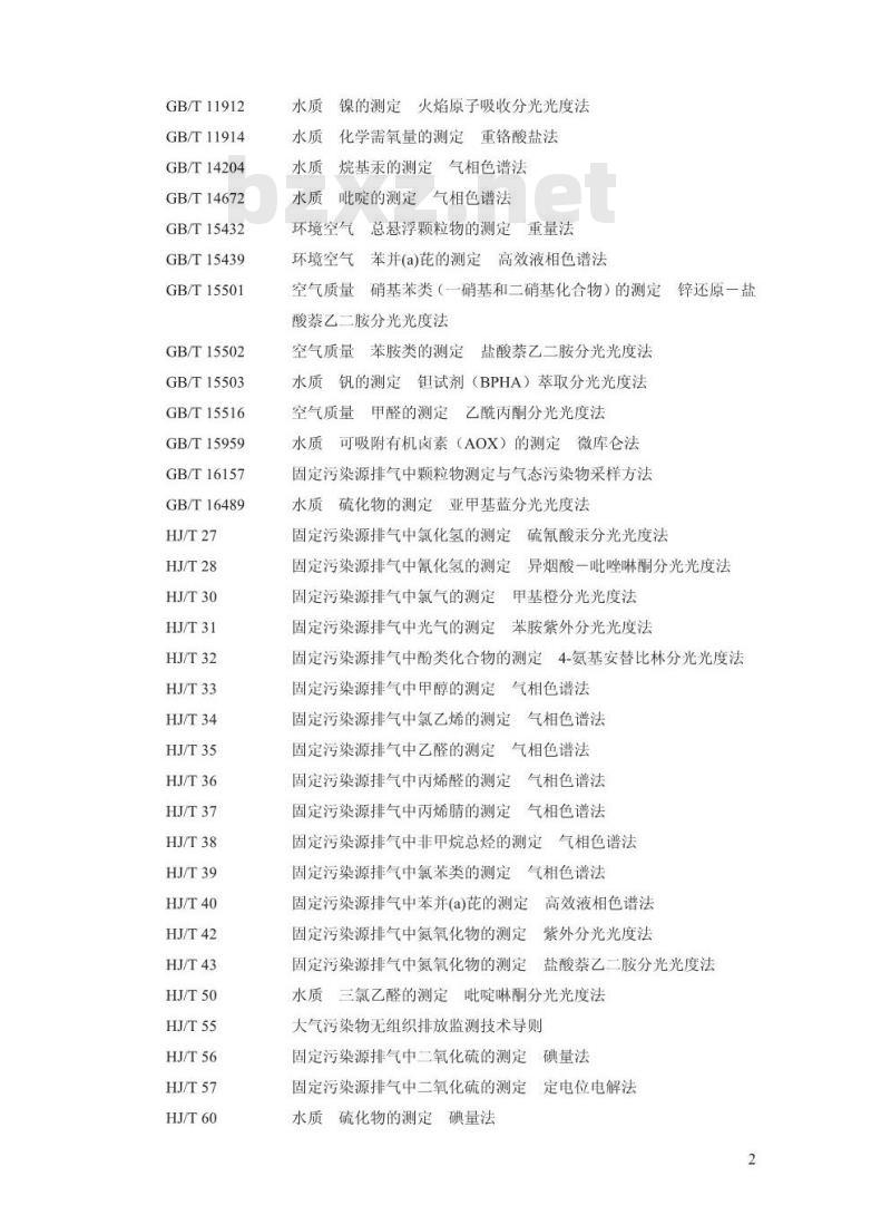 GB 31571-2015 石油化学工业污染物排放标准