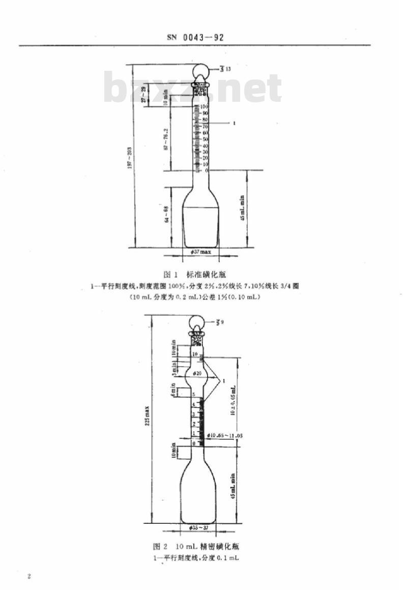 SN 0043-92 出口石脑油PONA值检验方法石油馏分中烯烃加芳烃含量的测定