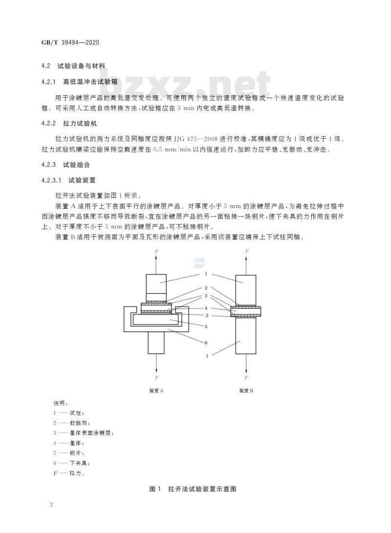 GB/T 39494-2020 新能源汽车驱动电机用稀土永磁材料表面涂镀层结合力的测定