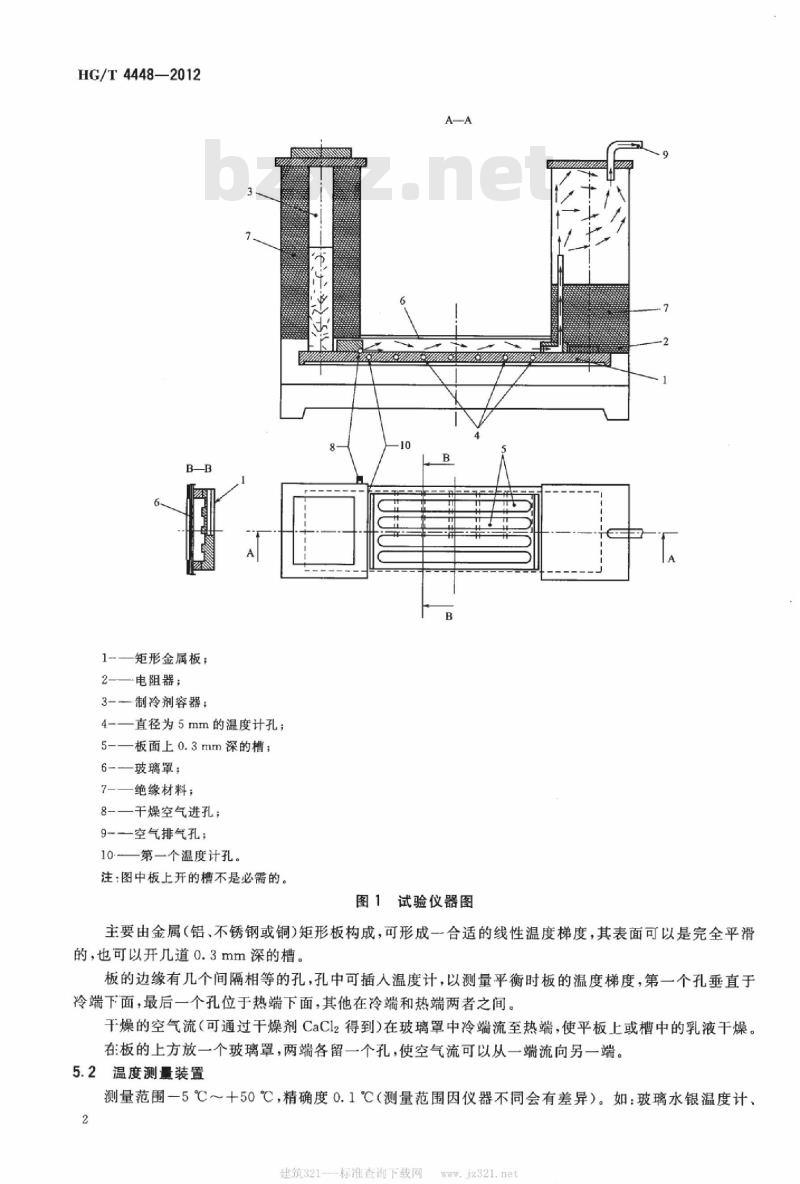 HG/T 4448-2012 纺织染整助剂 聚合物乳液最低成膜温度的测定