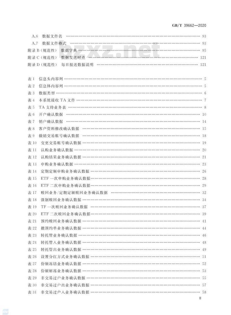 GB/T 39662-2020 基金行业数据集中备份接口规范