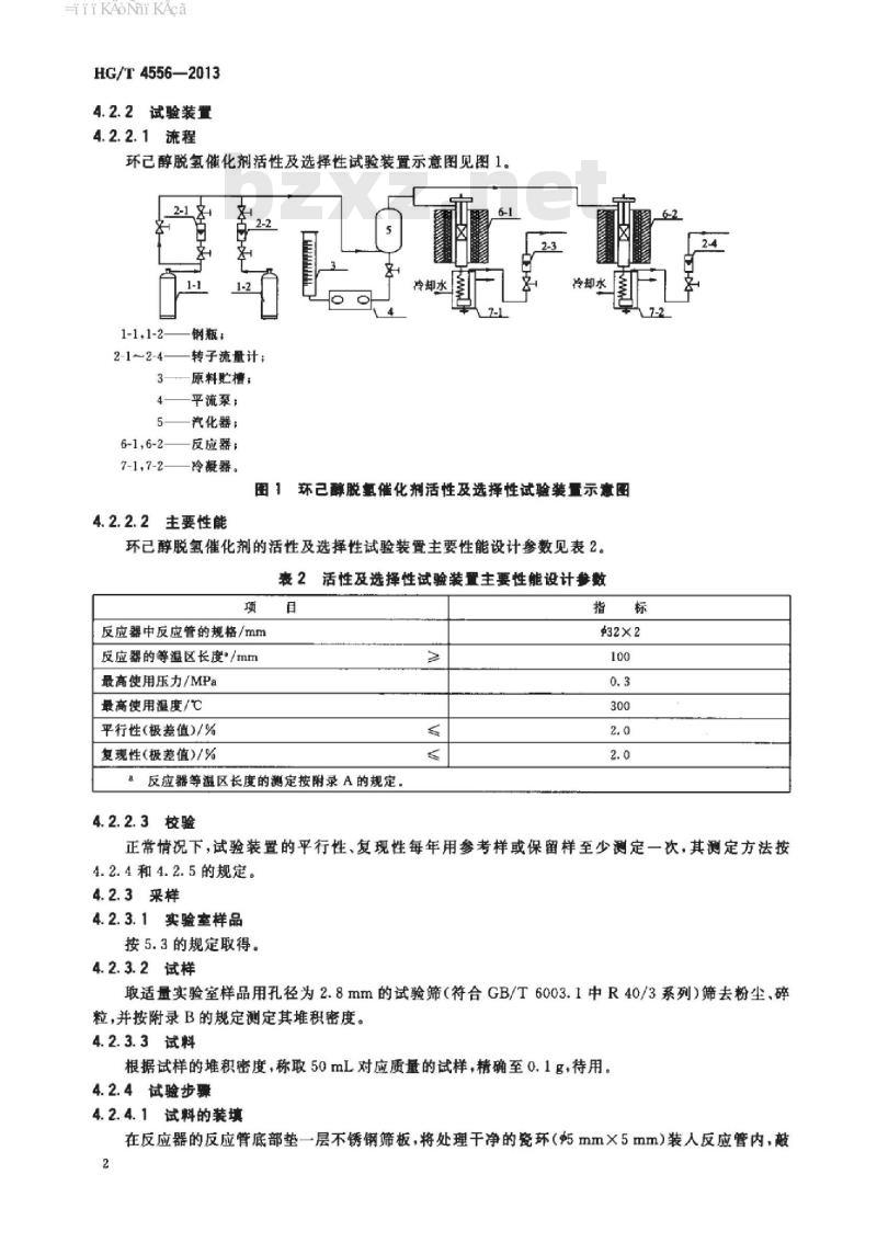 HG/T 4556-2013 环己醇脱氢催化剂