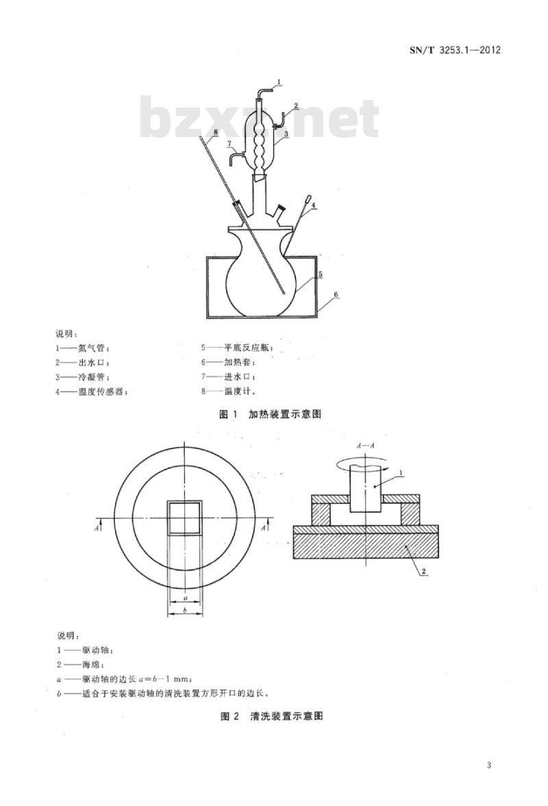 SN/T 3253.1-2012 卫生陶瓷性能检测方法第1部分耐化学腐蚀和耐污染性能