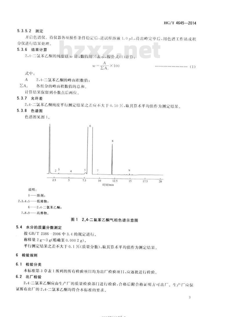 HG/T 4645-2014 2,4-二氯苯乙酮