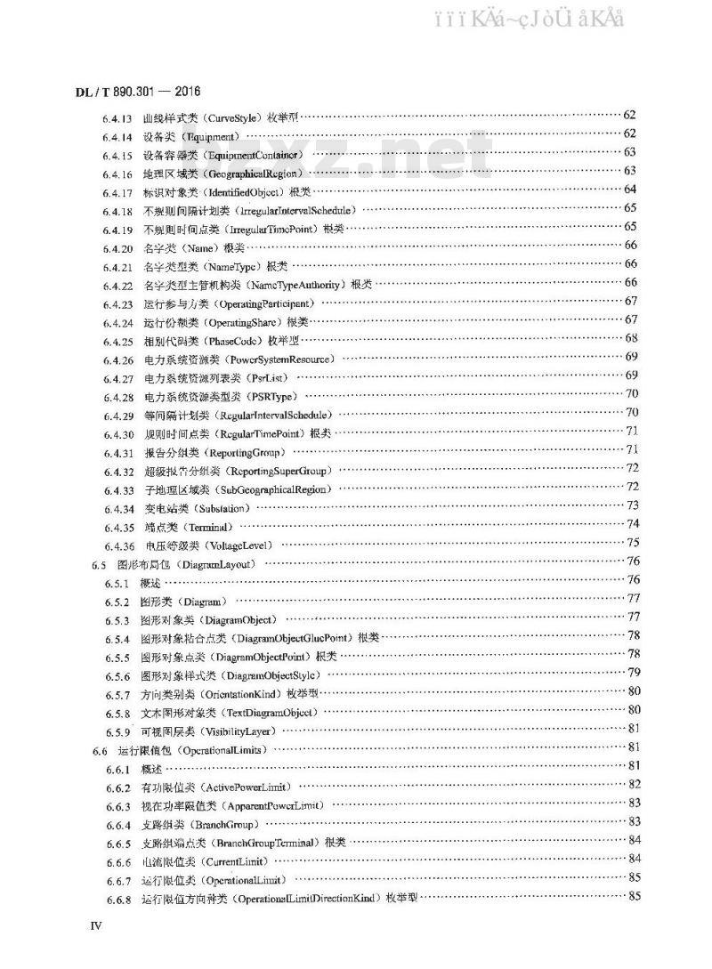 DL/T 890.301-2016 能量管理系统应用程序接口(EMS-API) 第301部分：公共信息模型(CIM)基础