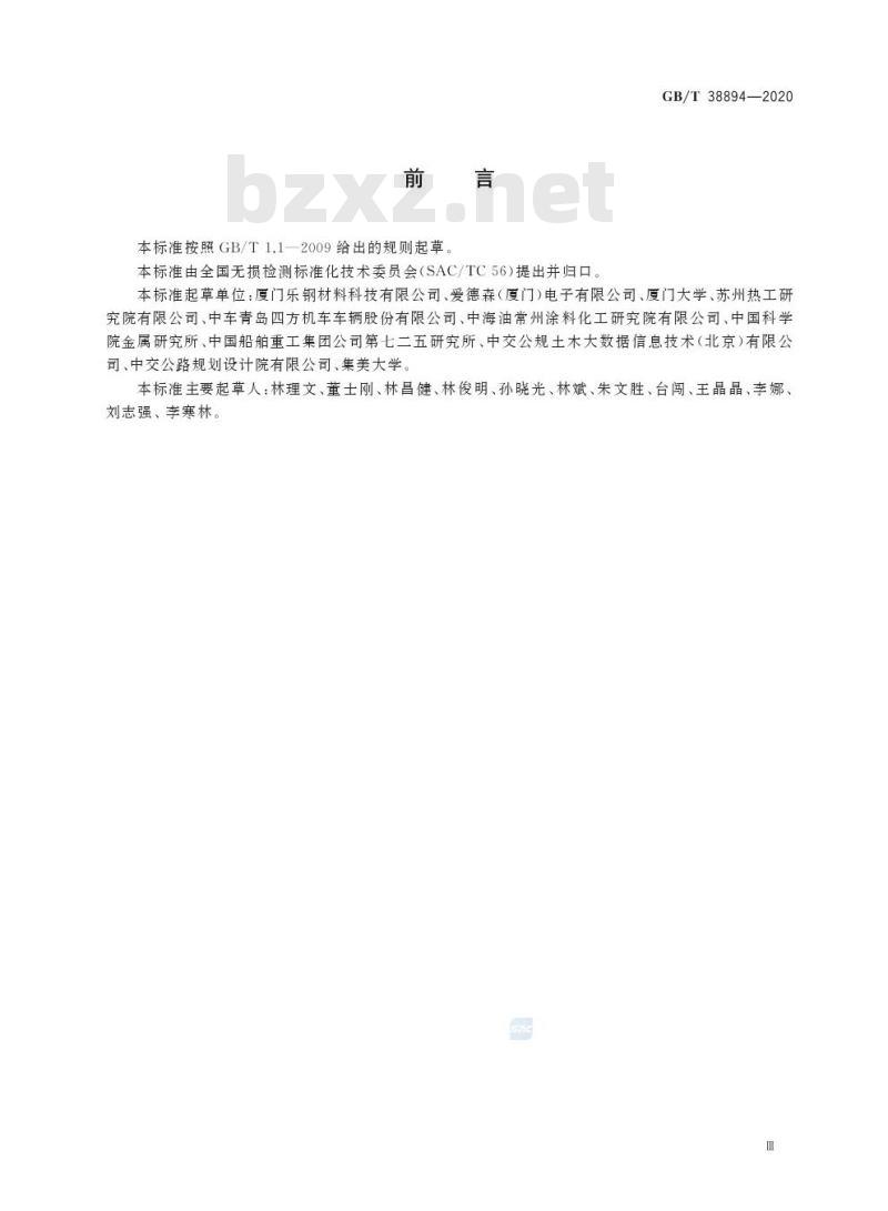GB/T 38894-2020 无损检测 电化学检测 总则