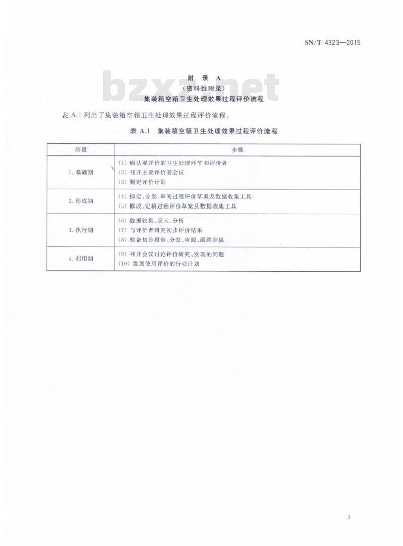 SN/T 4323-2015 集装箱空箱卫生处理效果过程评价规范