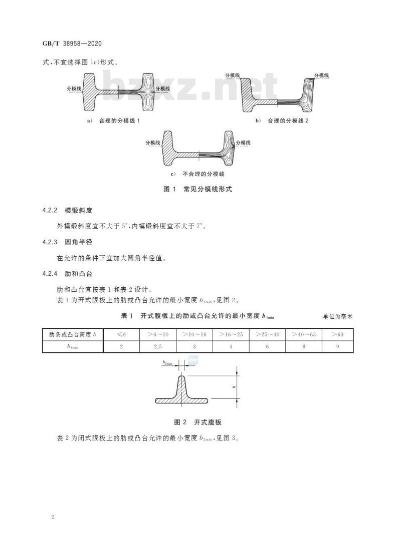 GB/T 38958-2020 变形铝合金精密锻造 工艺规范