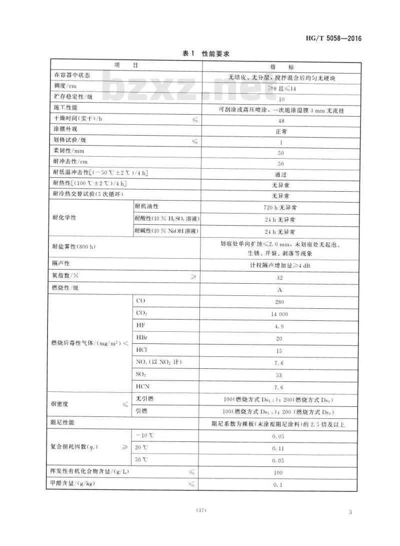 HG/T 5058-2016 轨道交通车辆用水性阻尼涂料
