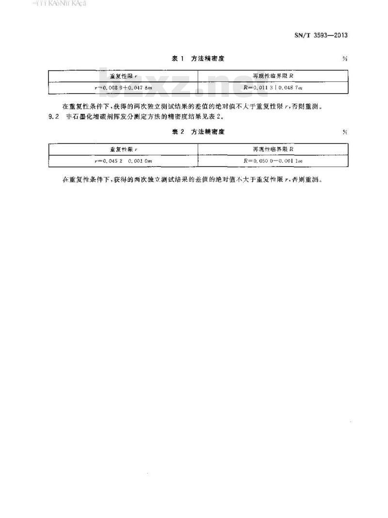 SN/T 3593-2013 高品位石墨电极碎和增碳剂中挥发分的测定