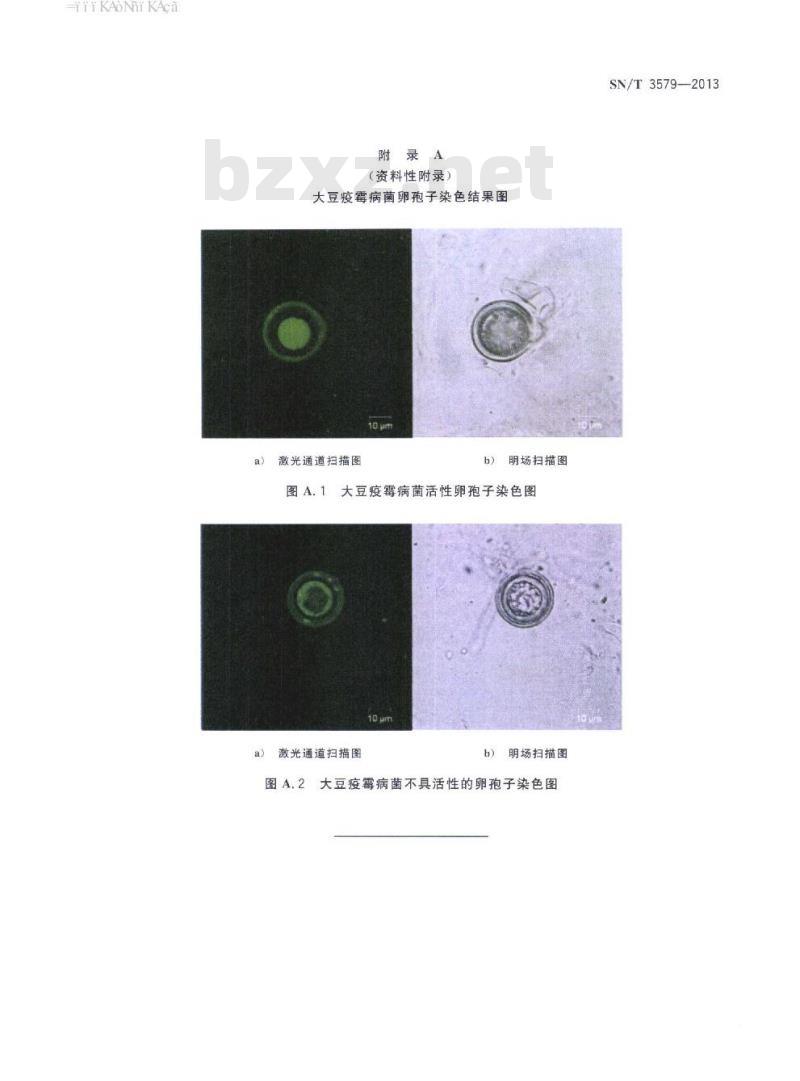 SN/T 3579-2013 大豆疫霉病菌活性检测方法