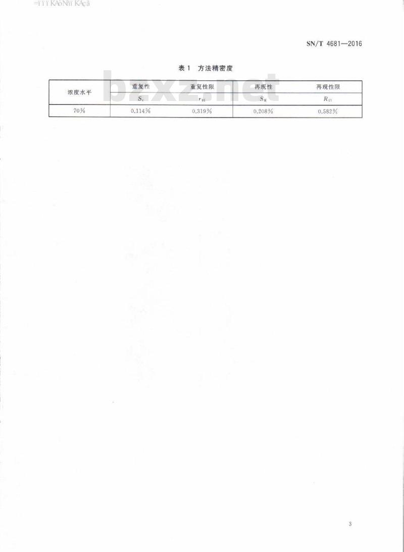 SN/T 4681-2016 苯嘧磺草胺水分散粒剂中苯嘧磺草胺含量的测定高效液相色谱 法