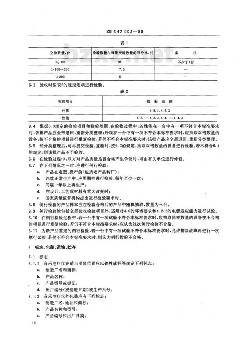 YY 91094-1999 音乐电疗仪