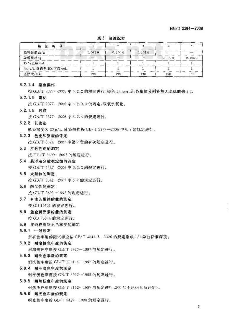 HG/T 2284-2008 还原艳绿 FFB(C.I. 还原绿 1)