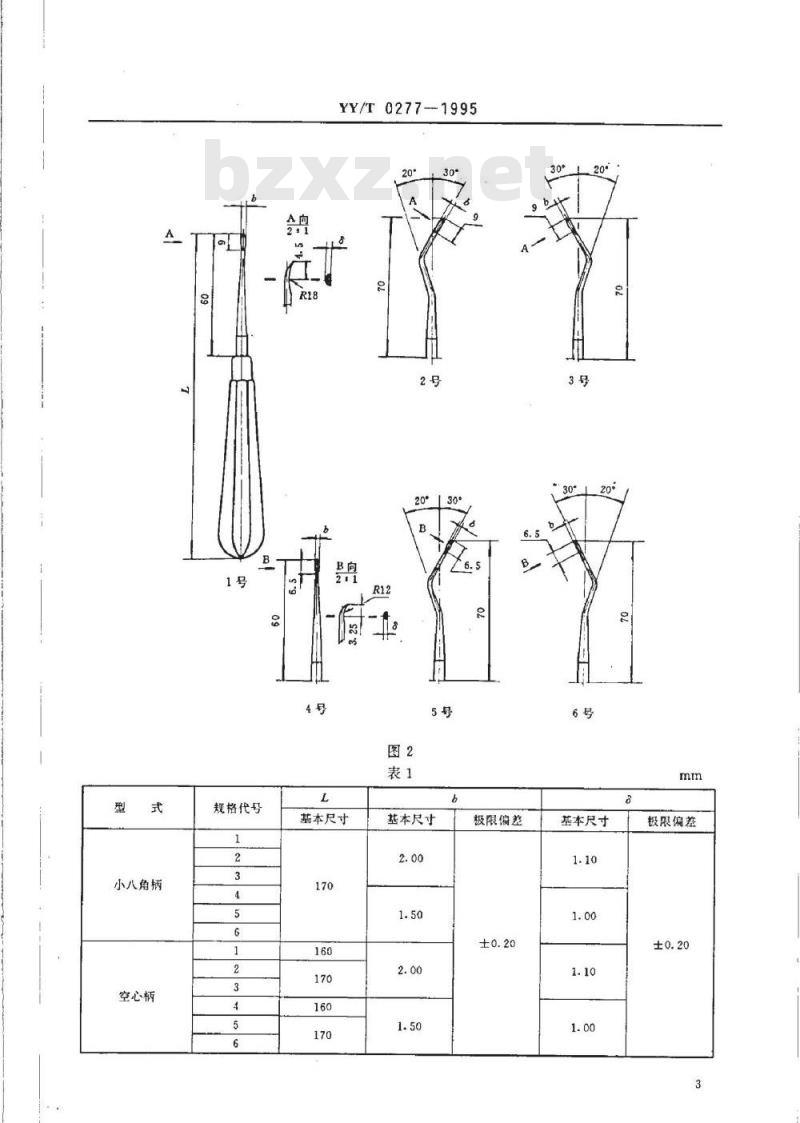YY/T 0277-1995 牙根尖挺