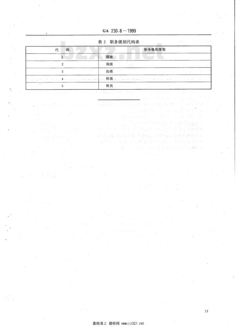 GA 230.8-1999 旅馆业治安管理信息代码第8部分:外部查询角色代码