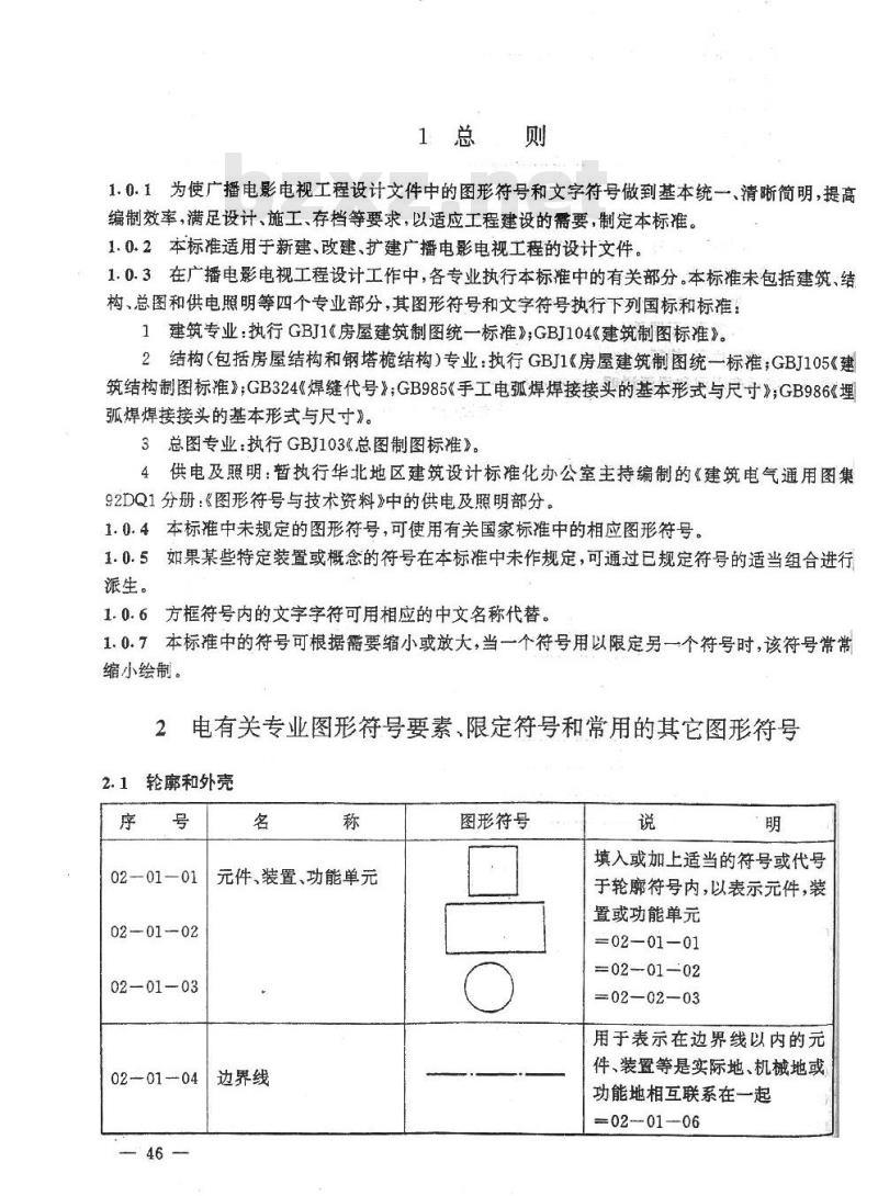 GY/T 5059-1997 关于批准发布《广播电影电视工程设计图形符号和文字符号标准》的通知