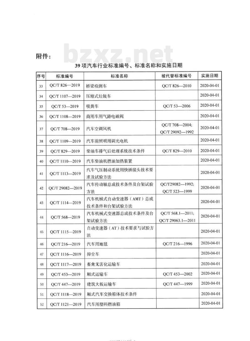 QC/T 1109-2019 汽车前照明用调光电机