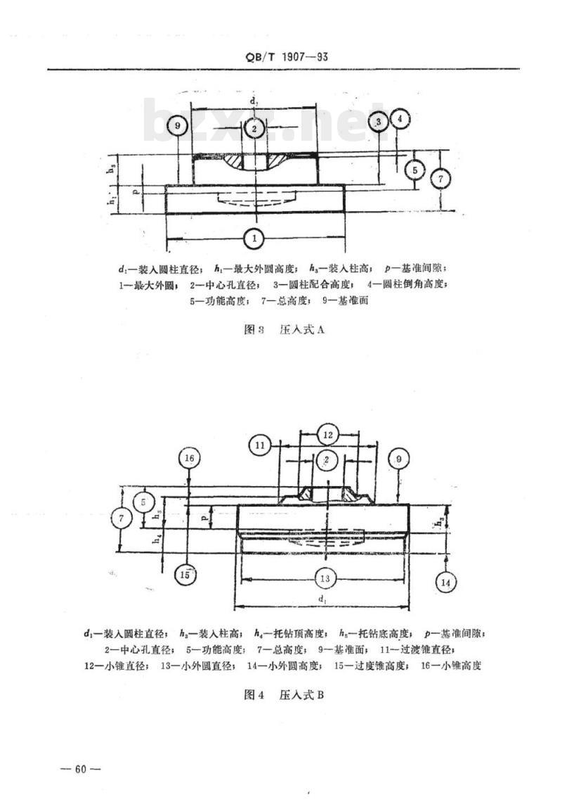 QB/T 1907-1993 手表防震器