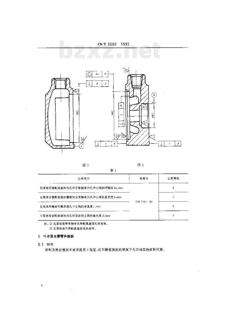 CB/T 3689-1995 船用叶片泵修理技术要求.