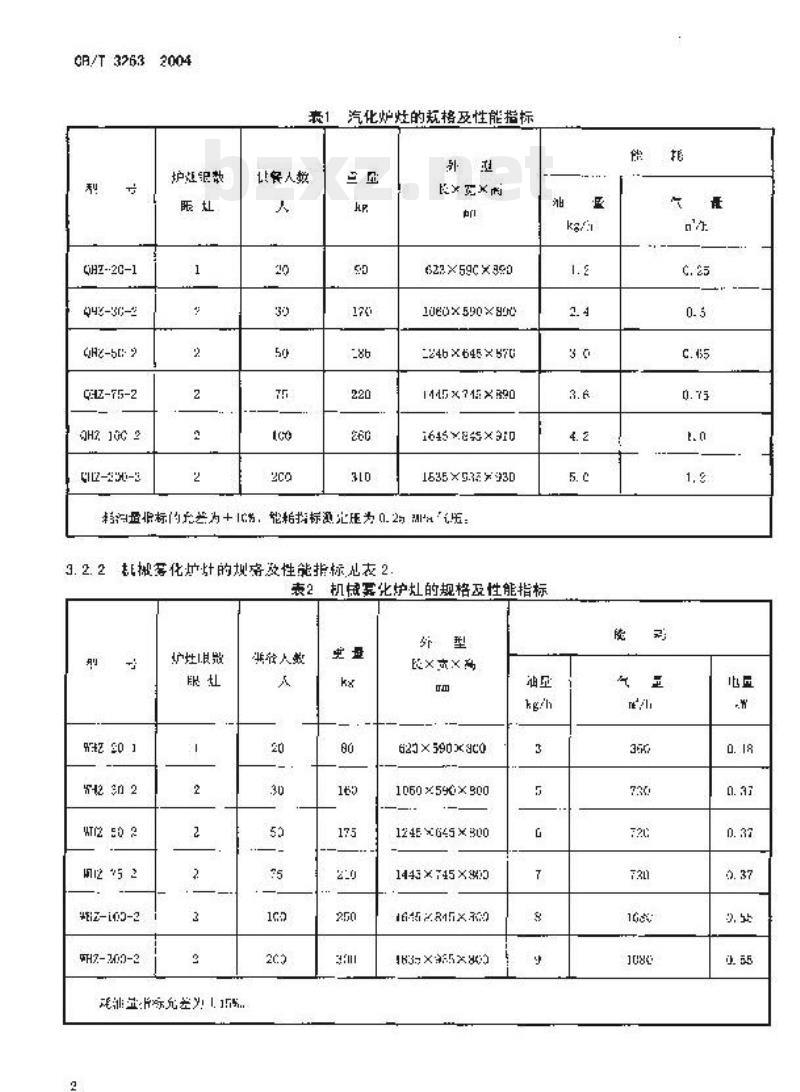 CB/T 3263-2004 船用燃油炉灶