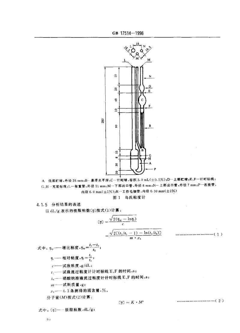 GB 17514-1998 水处理剂 聚丙烯酰胺