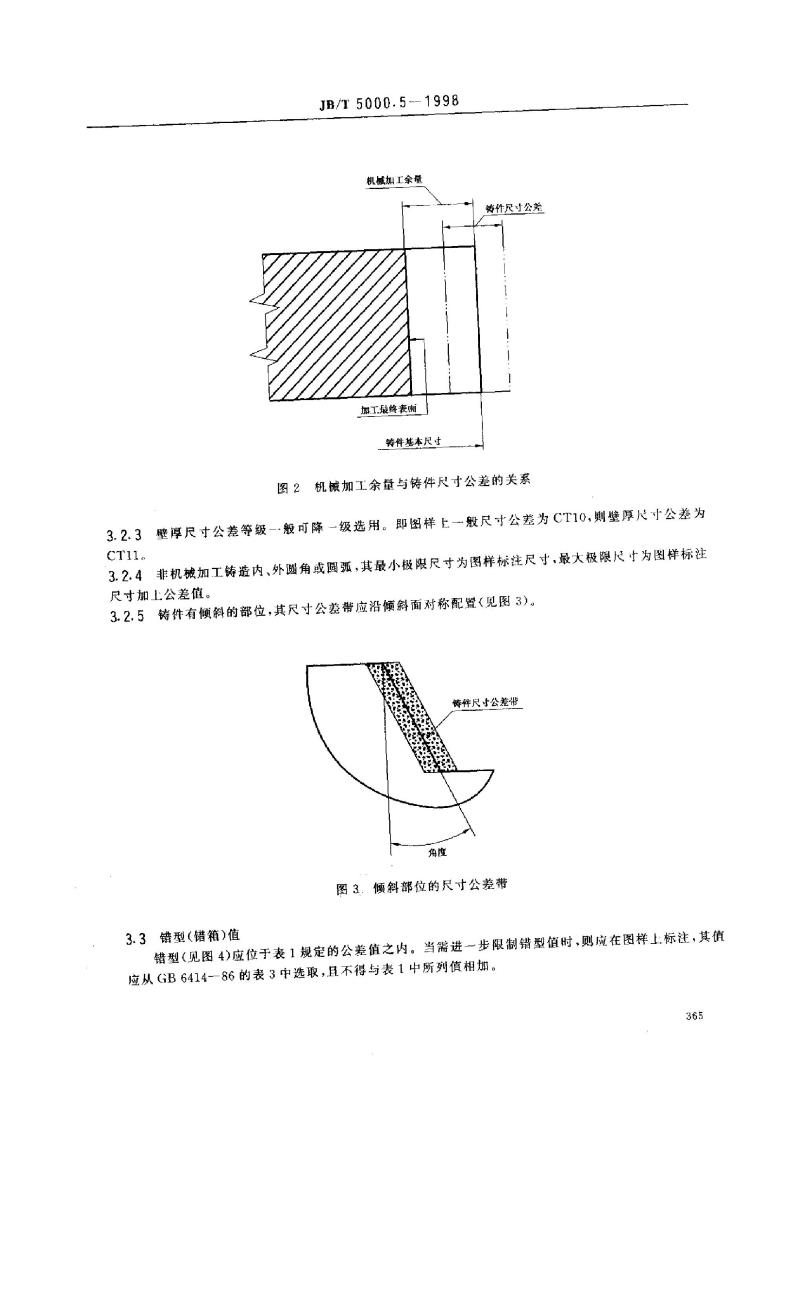JB/T 5000.5-1998 重型机械通用技术条件 有色金属铸件