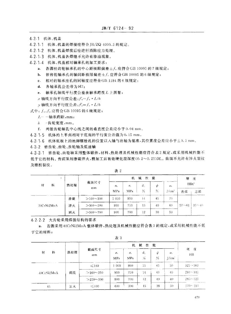 JB/T 6124-1992 ZSJ-2800减速器