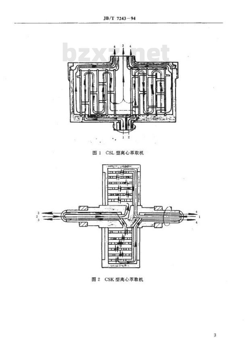 JB/T 7243-1994 离心萃取机 型号编制方法