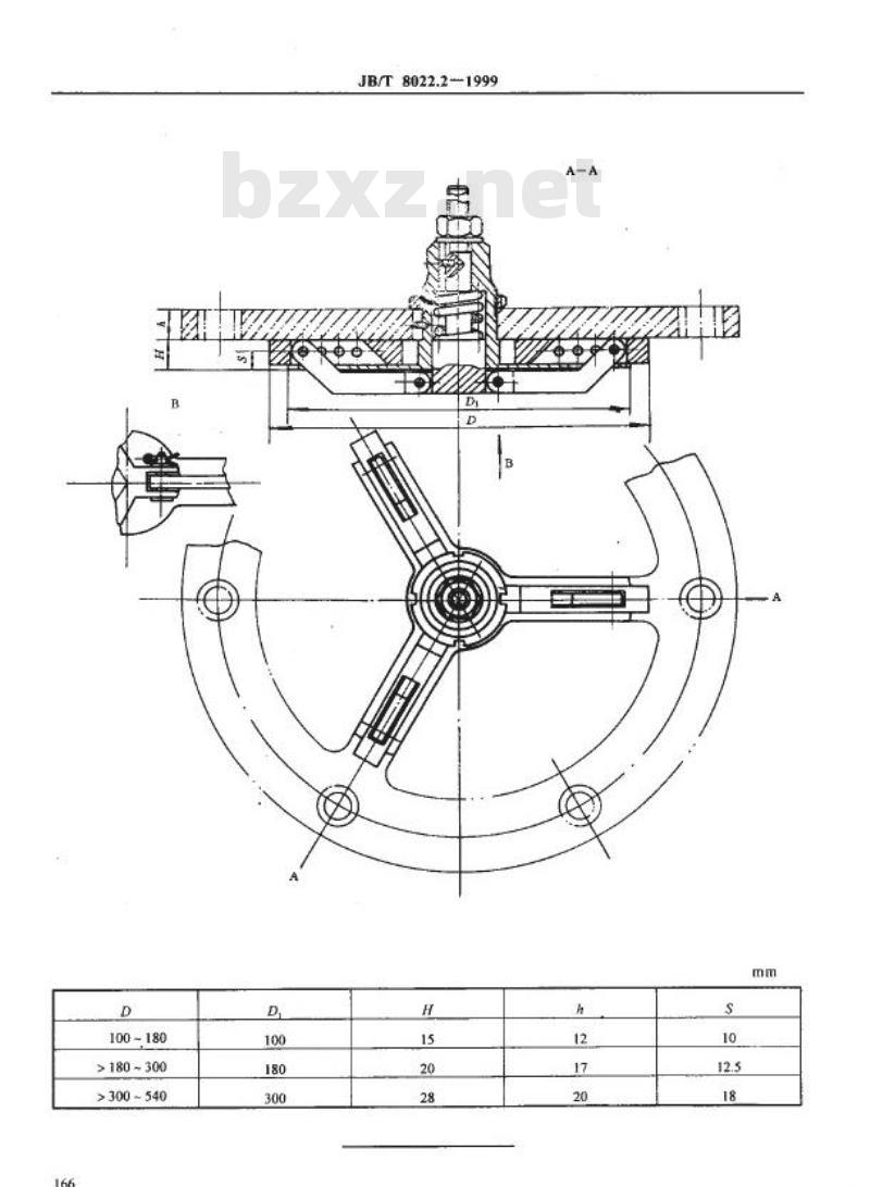 JB/T 8022.2-1999 机床夹具零件及部件 可调定心内涨器