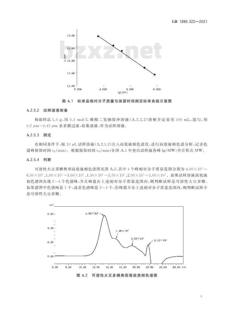GB 1886.322-2021 食品安全国家标准 食品添加剂 可溶性大豆多糖
