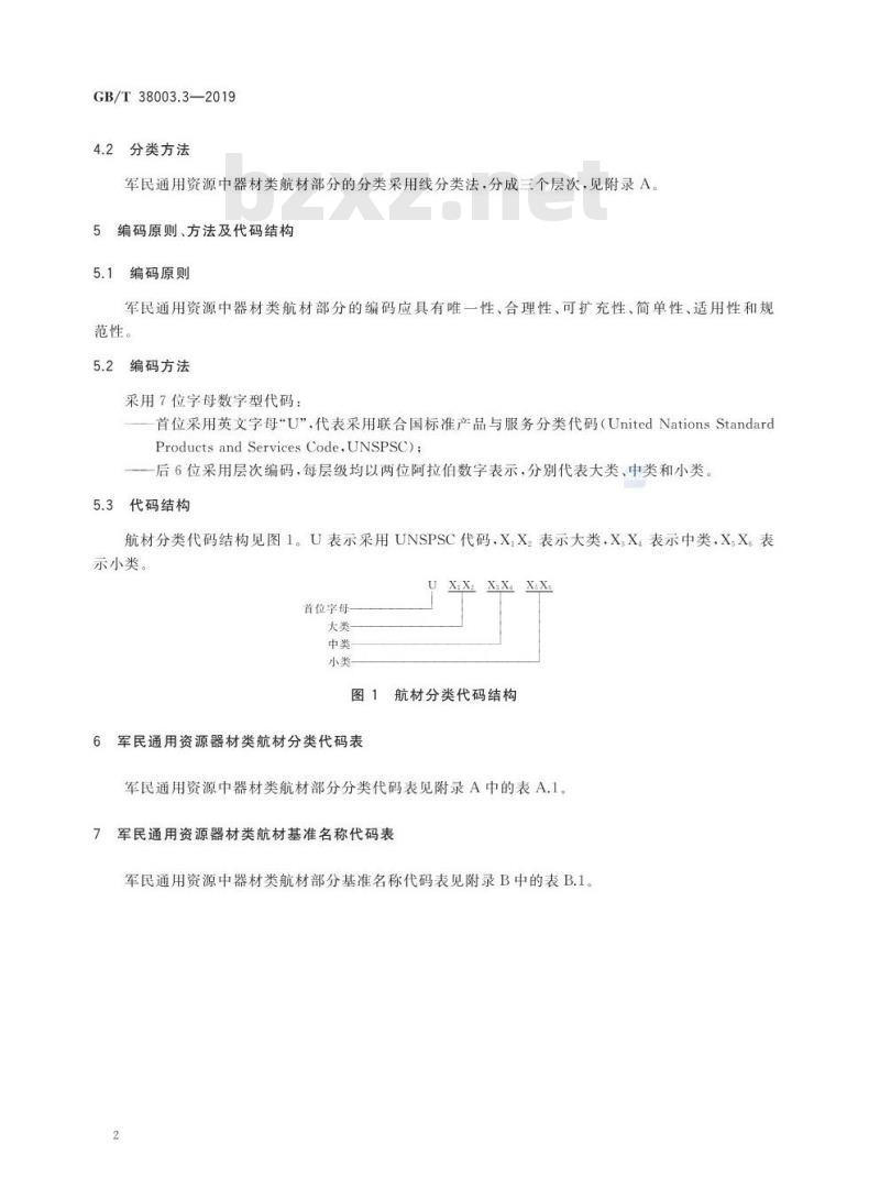 GB∕T 38003.3-2019 军民通用资源 分类与编码 第3部分：器材类 航材