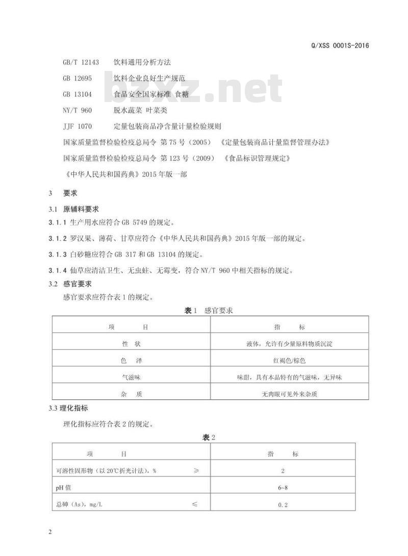 QXSS 0001 S-2016 新郑市顺美食品有限公司 凉茶饮料