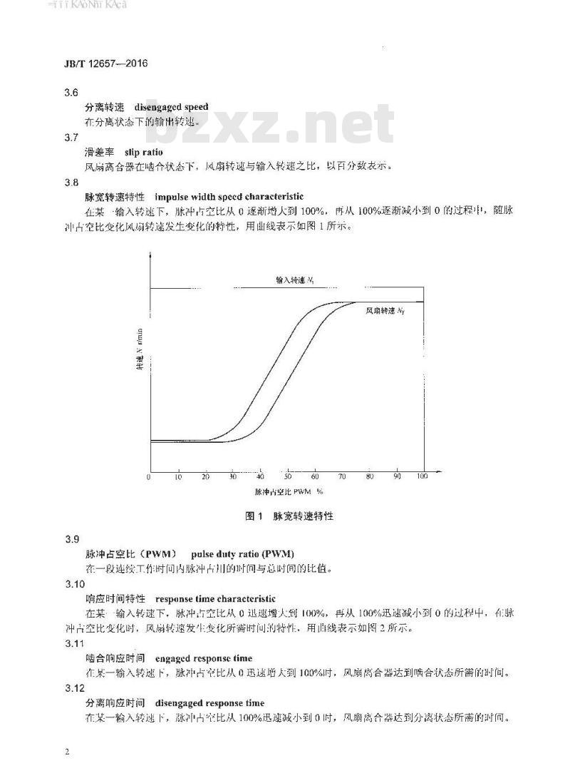 JB∕T 12657-2016 内燃机 电控式硅油风扇离合器 技术条件