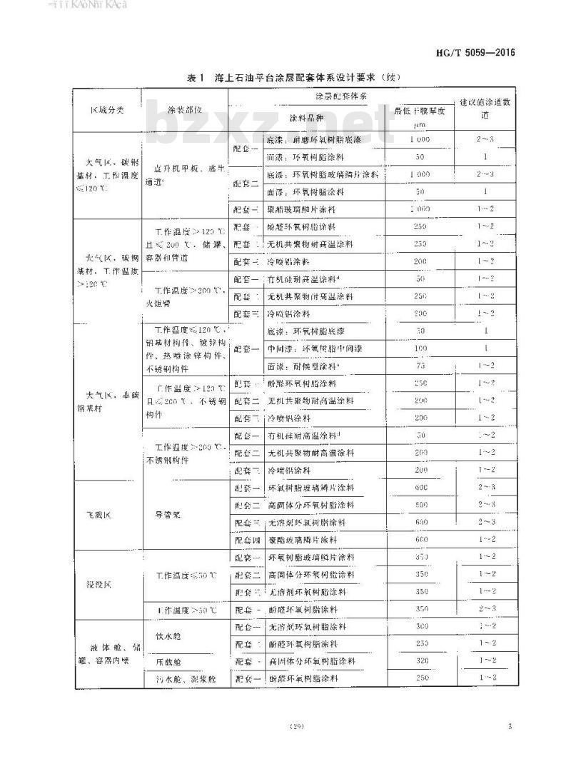 HG∕T 5059-2016 海上石油平台用防腐涂料