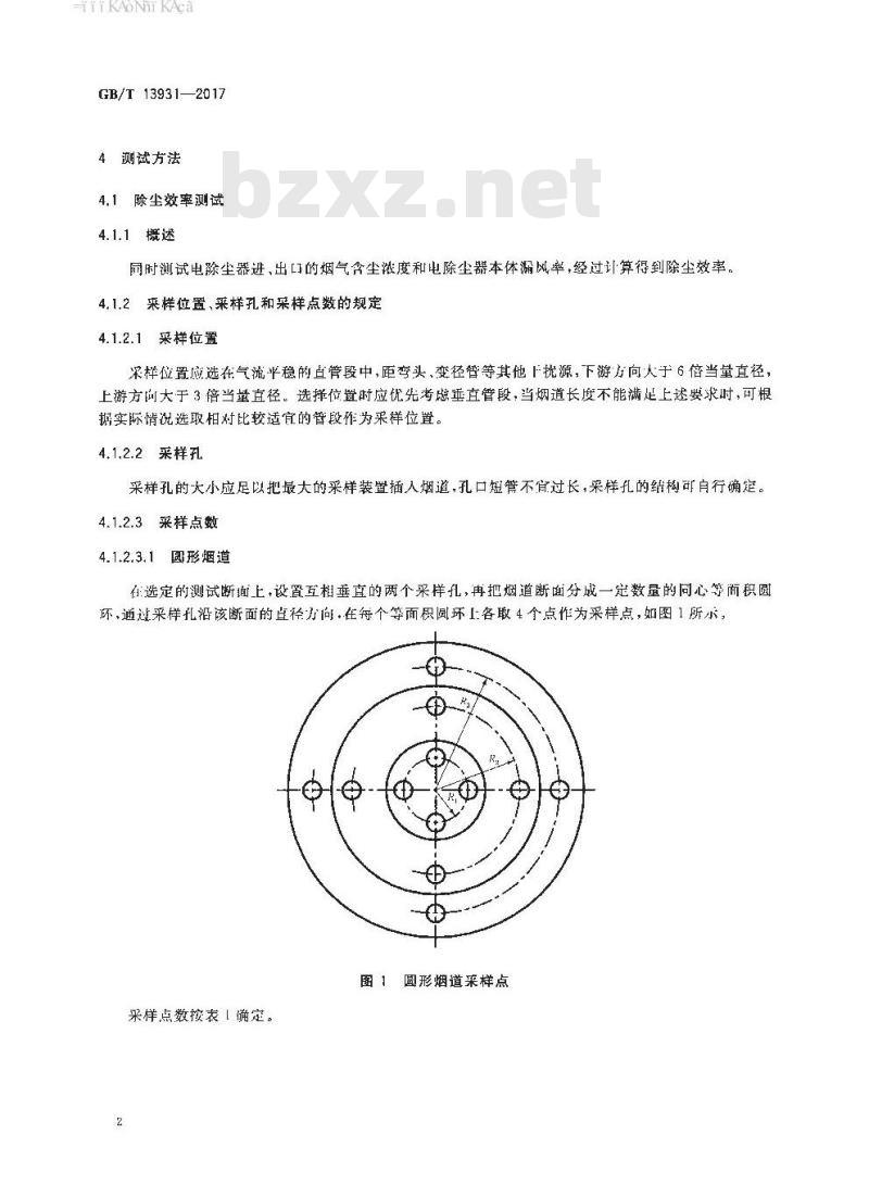 GB∕T 13931-2017 电除尘器 性能测试方法