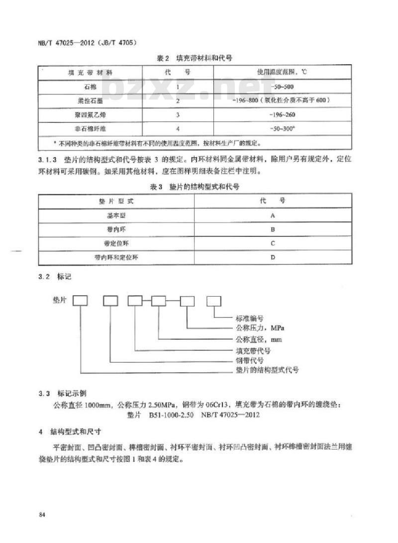 NB/T 47025-2012 缠绕垫片