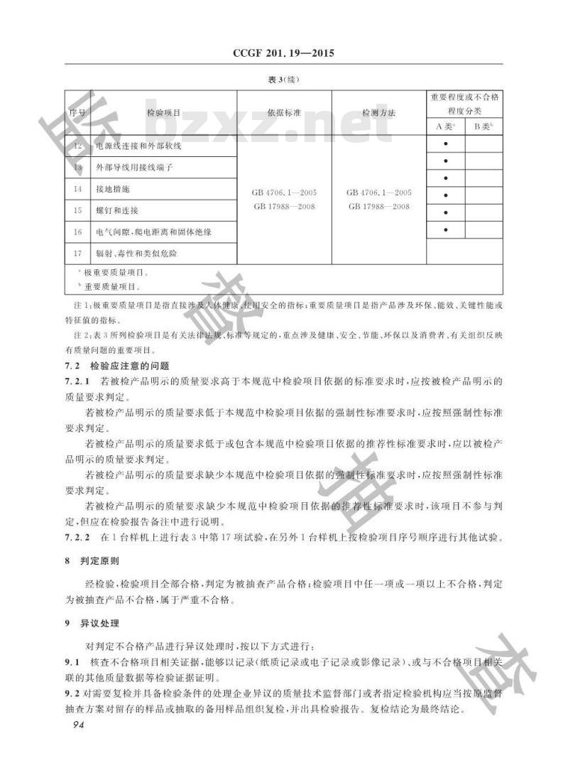 CCGF 201.19-2015 食具消毒柜