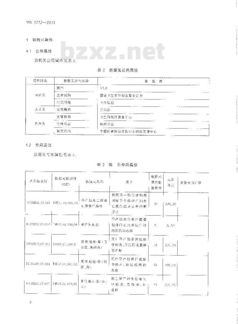 WS 377.7-2013 妇女保健基本数据集 第7部门：孕产妇死亡报告