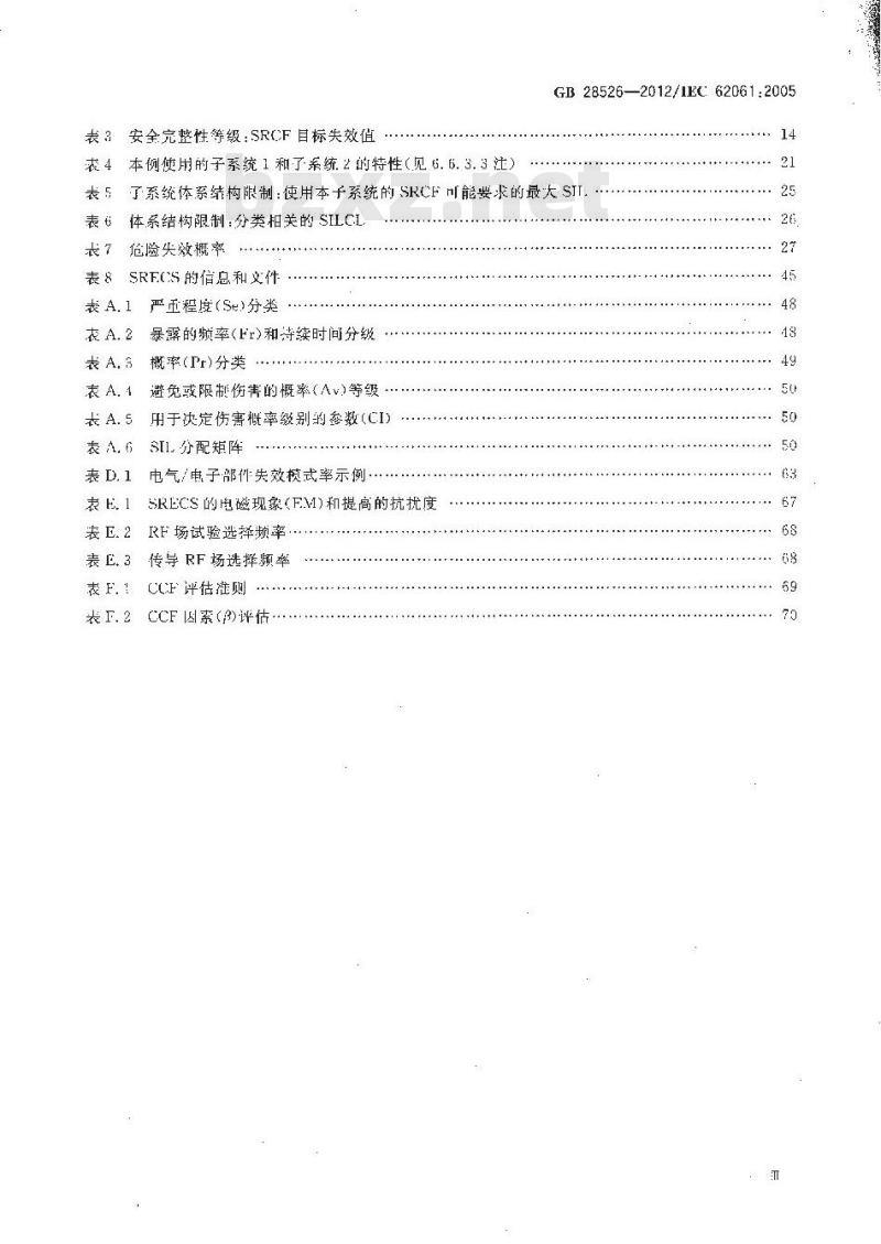 GB 28526-2012 机械电气安全 安全相关电气、电子和可编程电子控制系统的功能安全