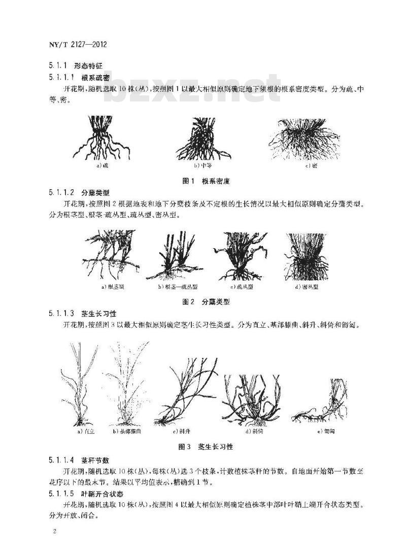 NY/T 2127-2012 牧草种质资源田间评价技术规程