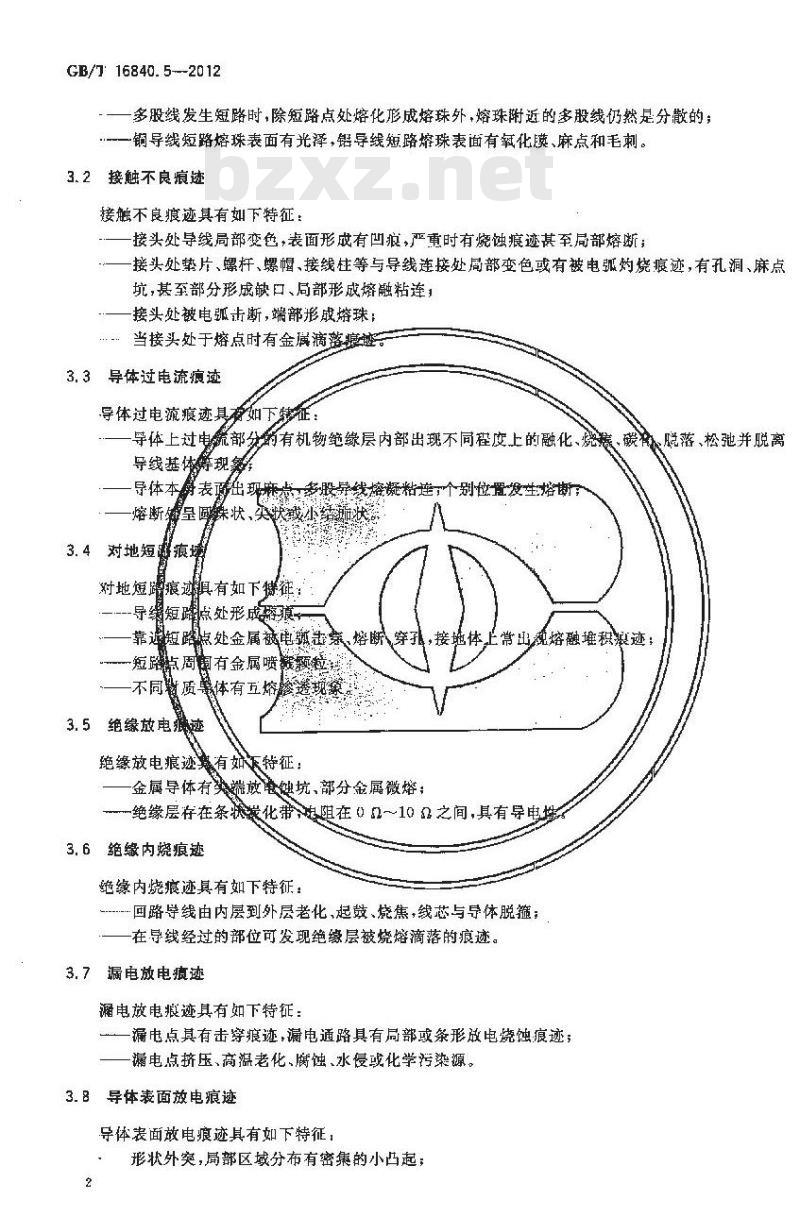 GB/T 16840.5-2012 电气火灾痕迹物证技术鉴定方法 第5部分:电气火灾物证识别和提取方法