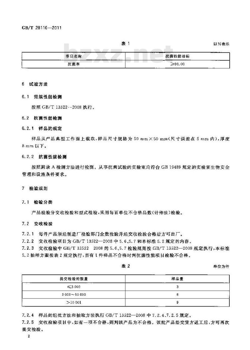 GB/T 28116-2011 抗菌骨质瓷器