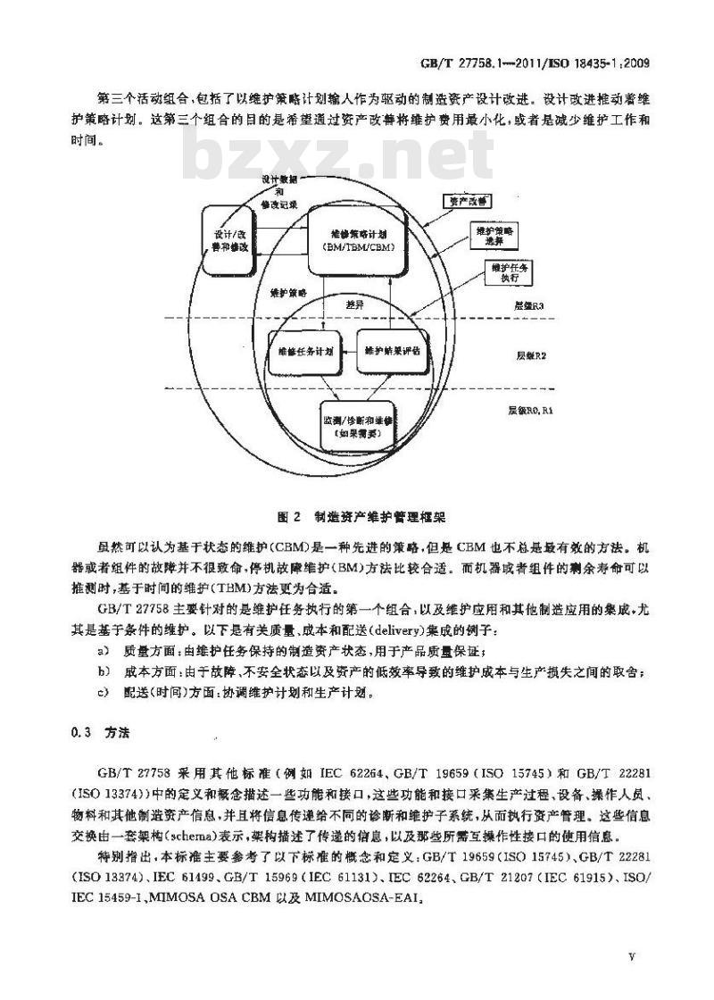 GB/T 27758.1-2011 工业自动化系统与集成 诊断、能力评估以及维护应用集成 第1部分:综述与通用要求