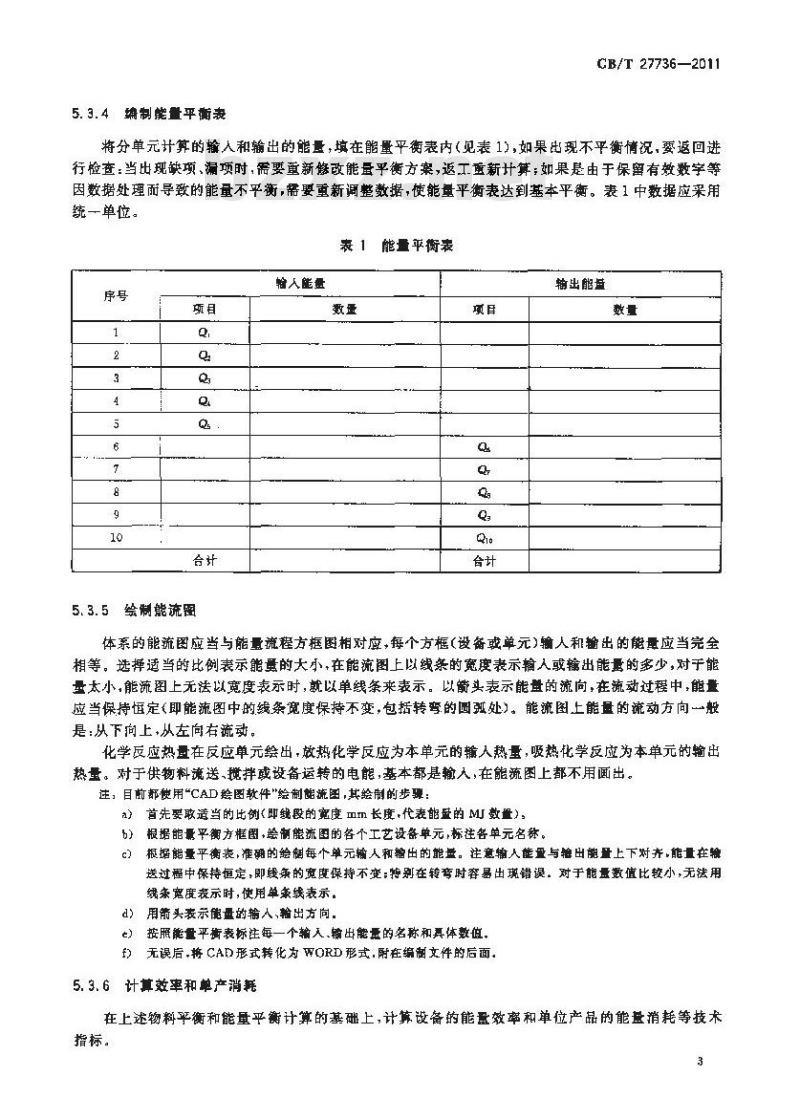 GB/T 27736-2011 制浆造纸企业生产过程的系统能量平衡计算方法通则