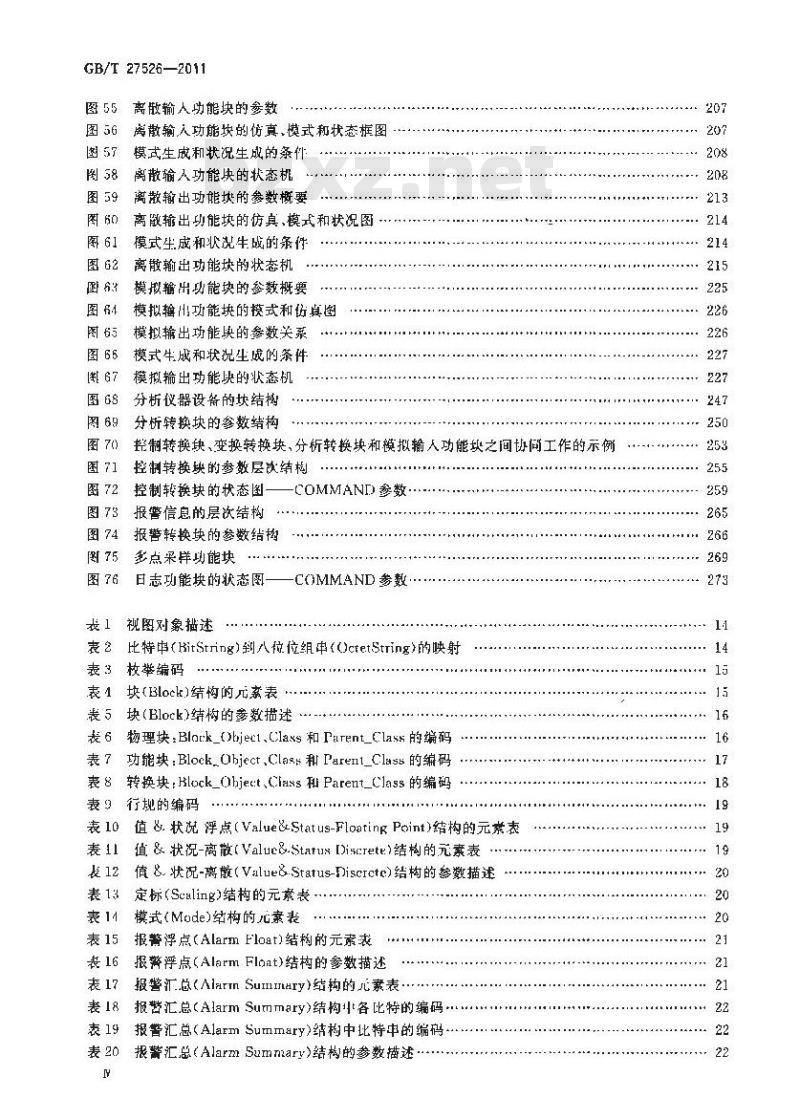 GB/T 27526-2011 PROFIBUS过程控制设备行规