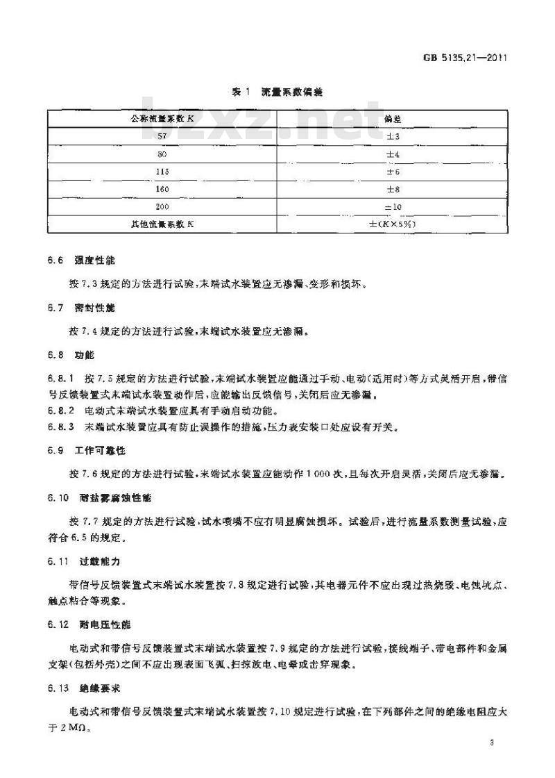 GB 5135.21-2011 自动喷水灭火系统 第21部分:末端试水装置