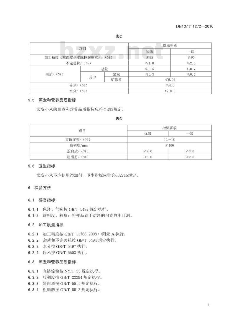 DB13/T 1272-2010 地理标志产品武安小米